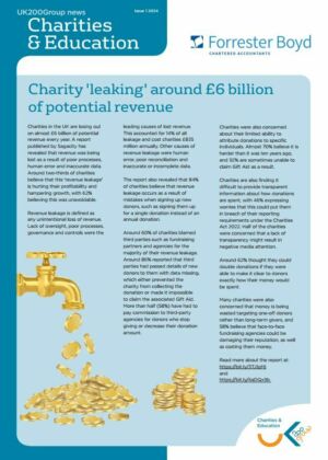 Charities Education News Front Cover