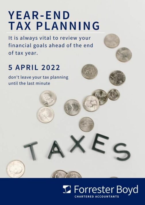 Year End Tax Planning Forrester Boyd