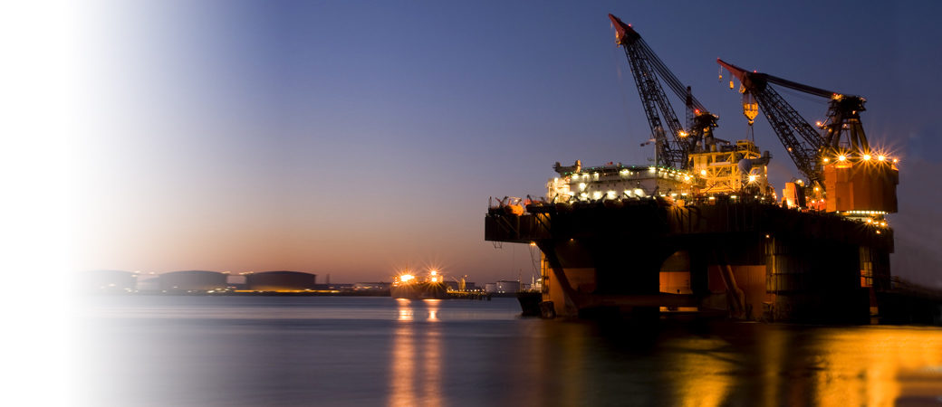 Ports logistics night dock