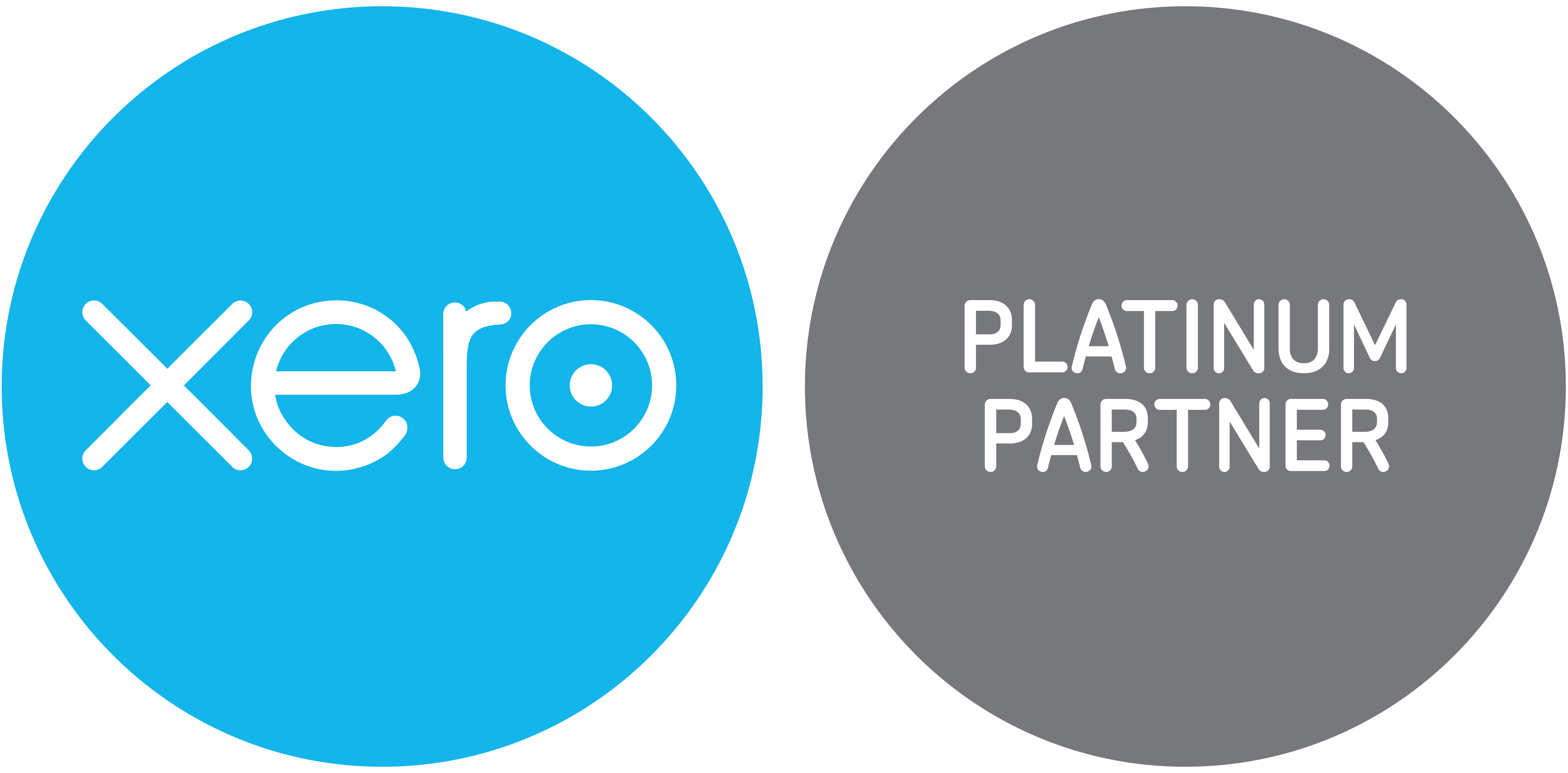 Xero platinum partner badge RGB