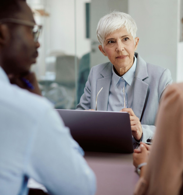 Accountant performing an internal audit