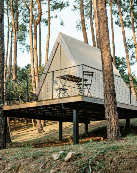 Glamping site